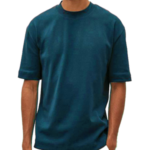 100% coton bio hommes T-Shirts personnalisés pour polos Logo brodé haute qualité été doux tenue décontracté respirant - Product Image 3