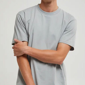 Camiseta Holgada de Talla Grande Unisex con Mangas Extra Grandes, Tejido de Alta Calidad 220 Gsm, Teñido Liso, Antipilling, Camiseta Moderna - Product Image 3