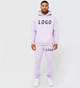 Conjunto Deportivo Jogger de Fábrica para Hombre, Tallas Grandes, Sudadera con Capucha Verde Oscuro con Cremallera y Pantalones de Chándal - Product Image 1