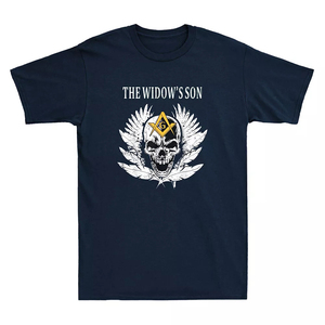 Camiseta Retro Masónica Prince Hall Mason 357 Square Compass con Frase Masónica para Hombre, Camisetas de Manga Corta Hechas a Medida de Alta Calidad - Product Image 3
