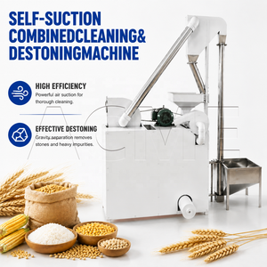 Limpiador de Granos Combinado con Aspiración Automática y Despedrachador, Equipo de Ventilación Autoinducida que Ahorra Costos y Optimiza el Diseño de la Producción - Product Image 3