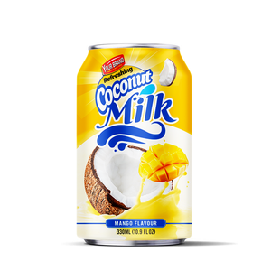 Thương hiệu của bạn OEM ODM nhãn hiệu riêng nhà sản xuất nóng bán 330 ml Alu đóng hộp sữa dừa khỏe mạnh với nước ép trái cây dưa - Product Image 3