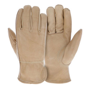 Gants de conduite imperméables de qualité supérieure, vente en gros, légers, à doigts complets, en cuir professionnel, pour toutes les saisons - Product Image 1