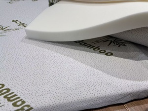 <span class=keywords><strong>Surmatelas</strong></span> en mousse à mémoire <span class=keywords><strong>de</strong></span> <span class=keywords><strong>forme</strong></span> pour lit double, pliable, design moderne, pour soulager les maux <span class=keywords><strong>de</strong></span> dos, housse en polyester lavable, utilisation en chambre à coucher ou à l'hôtel - Product Image 4