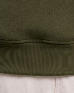 Customized Dark Olive Green <b>Men</b> Oversized Quarter Zip Sweatshirt <b>Pullover</b> Fleece Cotton Polyester Casual Winter Sweatshirt - Product Image 4