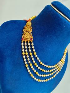 Elegante Collar de Cadena Plateada con Cristales Cuadrados Color Verde Azulado y Perlas, Joyería Minimalista de Moda para Mujer - Product Image 2