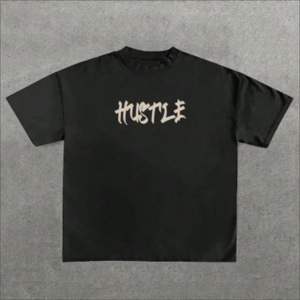 T-shirt surdimensionné en coton épais 100% de haute qualité pour hommes, épaules tombantes, streetwear, design complet, impression personnalisée, tee-shirt d'été - Product Image 2