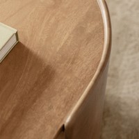 Table basse ovale Vandana Hexa Zenova 110x60 cm en bois de manguier Sidney