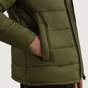 Chaquetas Acolchadas Casuales de Invierno para Hombre, Impermeables y Transpirables, Personalizables, con Relleno de Algodón y Cierre de Cremallera - Product Image 6