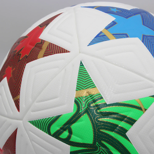 Nouveau ballon de football taille officielle 5, matériau PU, haute qualité, pour terrain gazonné, matchs d'équipe, entraînement, football sans couture - Product Image 3
