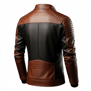 Latest Design Casual Wear Unisex <b>Genuine</b> <b>Leather</b> Winter <b>Jacket</b>-Comfortable Professional Lightweight Waterproof Letter - Product Image 4