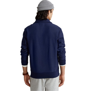 Pull sport en molleton personnalisé pour homme, coupe classique, confortable et chaud, col en V, polyester/coton, écologique, vente en gros - Product Image 1