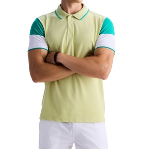 Polo de Hombre de Moda, Manga Corta, Color en Contraste, Ropa Nueva, Algodón, Estilo Urbano, Camisetas Polo Casuales, Hecho en Pakistán - Product Image 1