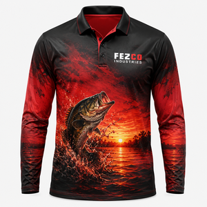 เสื้อโปโลตกปลาแขนยาวน้ำหนักเบา ระบายอากาศได้ดี สำหรับผู้ใหญ่ พร้อมโลโก้สั่งทำ - Product Image 1