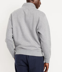 Sudadera con cuello redondo de marca personalizada, construcción con costuras laterales, ajuste estructurado para venta al por menor, envío global al por mayor - Product Image 4