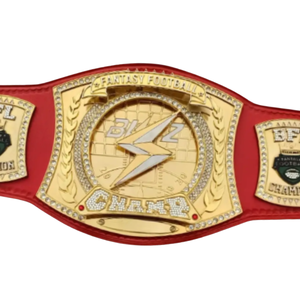 Cinturón de Campeón de Fútbol de Fantasía BFL, Personalizable, Rojo y Dorado, Trofeo Deportivo - Product Image 2