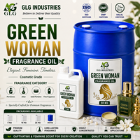 Huile parfumée synthétique verte pour femme, senteur florale fraîche et aromatique, pour savon, bougie, détergent, cosmétique, parfum d'ambiance et usage industriel