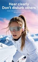 Lunettes Intelligentes IA : Lunettes de Soleil d'Extérieur Anti-Neige et Anti-Vent avec Musique, Appels, Traduction IA, Chargement Magnétique Rapide et Durabilité