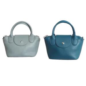 Sacs à bandoulière en cuir véritable pour femmes, sacs messager simples et élégants en cuir de vachette, sacs à fermeture éclair de créateur pour femmes - Product Image 2