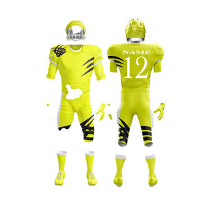 Uniforme de Fútbol Americano Profesional Personalizado de Alta Calidad para Adultos, Camisetas Transpirables de Poliéster Hechas en Pakistán - Product Image 6