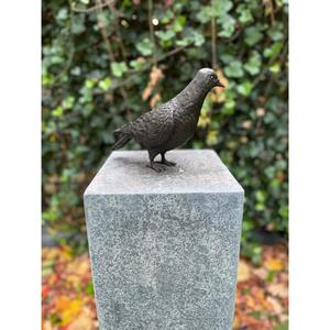 Bronze Pigeon Sculpture <b>Hand</b> <b>Casted</b> <b>Cast</b> iron Vintage Pigeon Ornament Garden Supplies For Decoration - Product Image 3