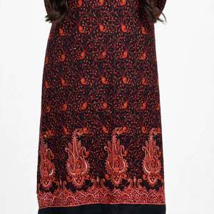 Salwar Kameez Tradicional de Lana para Mujer, Chal Bordado, Ropa Casual India y Pakistaní, Costura Personalizada, Corte Regular, India, Pakistán - Product Image 4