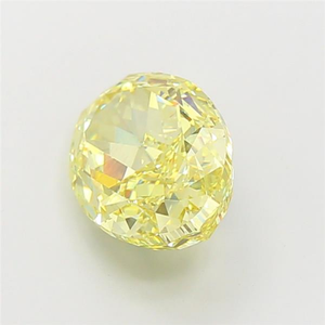 Diamant de laboratoire ovale jaune intense et vibrant, certifié CVD, pour des chefs-d'œuvre de joaillerie haut de gamme - Product Image 6