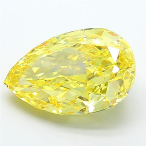 Bijoux de haute qualité de type CVD, utilisant des diamants de laboratoire de luxe, couleur jaune vif fantaisie, certifiés IGI, pierres lâches, excellente brillance. - Product Image 6