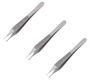 Pinzas Adson para tejidos, personalizadas, con dientes y puntas de precisión artesanal - Instrumentos quirúrgicos Excel en venta a bajo precio - Product Image 6