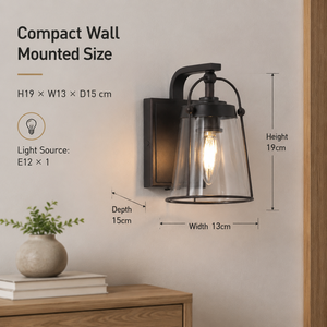Home Small Wall Light Indoor Decorative Wall Mounted Light Bedroom Bedside Wall Bracket Light <b>Warm</b> White Wall <b>Lamp</b> - Product Image 4