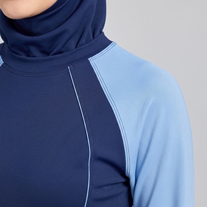Ensemble Burkini 3 Pièces Modeste Grande Taille de Marque avec Imprimé Frontal, Séchage Rapide, Imperméable et Anti-Plis - Product Image 5