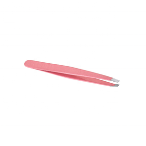ASAP BEAUTY PAKISTAN Modelo T07 Pinzas para Cejas de Acero Inoxidable Rosa con Punta Inclinada, Ligeras y de Estilo Moderno - Product Image 1