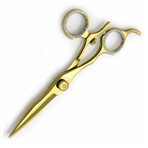 Ciseaux de coiffure 6'' en acier inoxydable JP, ensemble de ciseaux de barbier professionnels pour la coupe de cheveux, avec sac inclus - Product Image 6