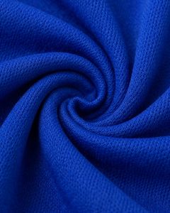 Shorts de sport pour femmes bleu roi et jaune, séchage rapide, respirant, pour la gym, le fitness, décontracté, été, taille élastique, vêtements de sport - Product Image 4
