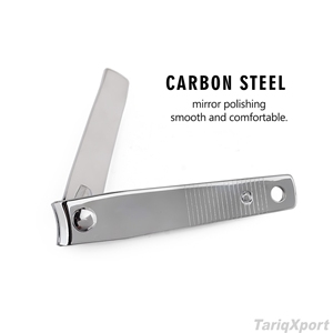 Cortauñas Profesional de Acero Inoxidable Plateado, Cortador de Uñas Grande para Salón de Manicura y Pedicura - Product Image 2