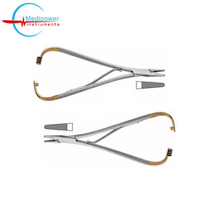 Portaagujas Mathieu de 14 cm con Punta de Carburo de Tungsteno, Instrumento Quirúrgico Profesional para Hospitales, Clínicas, Odontología y Veterinaria - Product Image 2