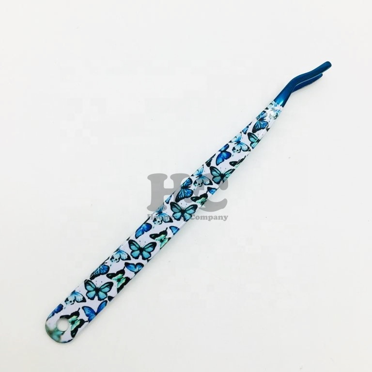 Customizable Logo Eyelash Applicator in Blue