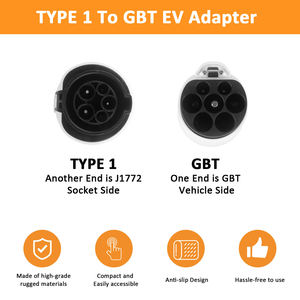 Conector Tipo 1 a GBT EV, Impermeable, Certificado CE, UL94 V-0, 32A, IP65, Retardante de Llama, Termoplástico, Conectores EV al por Mayor - Product Image 6