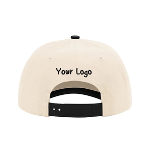 Gorras de Béisbol y Sombreros de 5 Paneles con Borde Negro, Bordado 3D Personalizado, Tela de Algodón, Estilo Urbano, para Hombre y Mujer, Venta al Por Mayor - Product Image 2