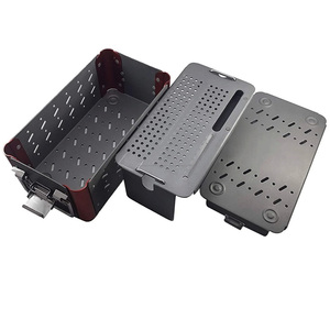 WORLD PRECISION SURGICAL Juego de bandejas de almacenamiento y esterilización para instrumentos quirúrgicos ortopédicos, de aluminio anodizado duro, manual, CE, para cirugía - Product Image 6