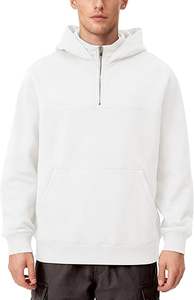 Sweat à capuche zippé 400 g/m² pour homme, en molleton de coton et polyester, vente en gros, logo personnalisé, streetwear d'hiver, Pakistan Micah Corp - Product Image 3