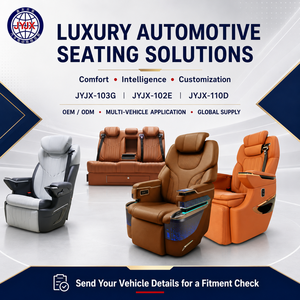 Asiento de Lujo para Van JYJX103D, Silla de Masaje VIP Tipo Capitán, Asiento Reclinable para Camper, Comodidad Premium para Minibús V300 Sprinter - Product Image 4
