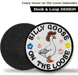 Custom Embroidery Patch Premium Fabric Threadwork Badge Wholesale Iron On Sew On for Jackets Hats <b>Backpacks</b> Clothing Decorative - Product Image 1