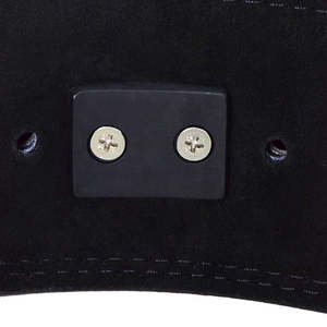 Ceinture de musculation en cuir suédé de vachette de qualité supérieure, 10 mm, avec logo personnalisé, respirante, boucle à levier pour la musculation, professionnelle - Product Image 6