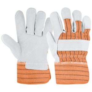 Guantes de Trabajo de Cuero Vacuno Reforzado de Primera Calidad, Resistentes al Fuego y a los Cortes, Protección de Seguridad Industrial para la Construcción - Product Image 4
