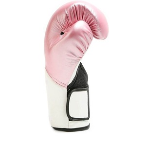Gants de boxe en similicuir rose, fermeture Velcro, unisexe, pour l'entraînement de boxe - Product Image 1