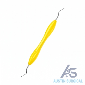 Mini Cureta Periodontal de Acero Inoxidable de Grado Quirúrgico, Removedor Dental Ergonómico con Mango de Silicona Codificado por Colores, Calidad Premium - Product Image 2