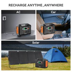Stazione di Alimentazione Portatile 200W 151Wh, Generatore Solare con Pannello Solare Pieghevole ETFE da 60W, Supporta Ricarica Solare fino a 500W - Product Image 2