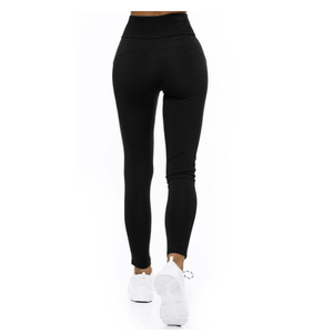 Leggings de Mujer de Alta Calidad, Servicio OEM, Cintura Alta, Secado Rápido, Transpirables, Colores Personalizados, Precio Económico, Spandex/Poliéster - Product Image 4