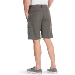 Pantalones Cortos Cargo Clásicos Transpirables para Hombre, Tejido Elástico, Diseño Sólido, Cintura Media, Cierre de Botón, Algodón y Elastano - Product Image 6